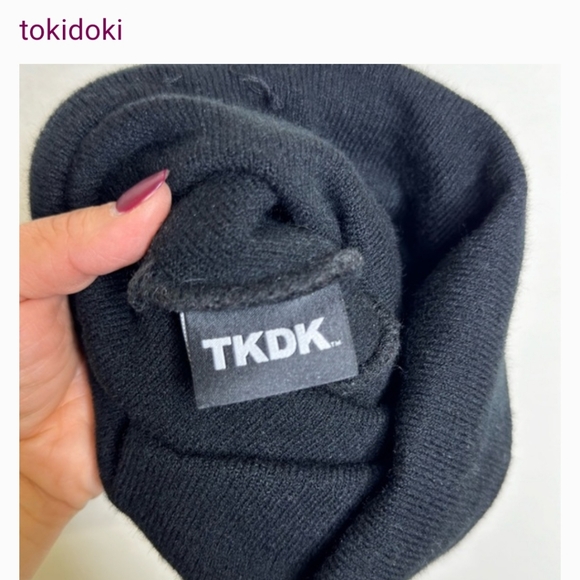 TOKIDOKI Double Skull Beanie/Toque/Skully/Wooly Hat/Toboggan/Knit Cap/Snow Cap - Picture 8 of 16